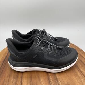 Kizik London Shoes Womens Size 9.5 Wide Black Running Comfort Walking Sneakers